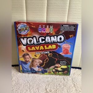 Volcano lava lab, double volcano island